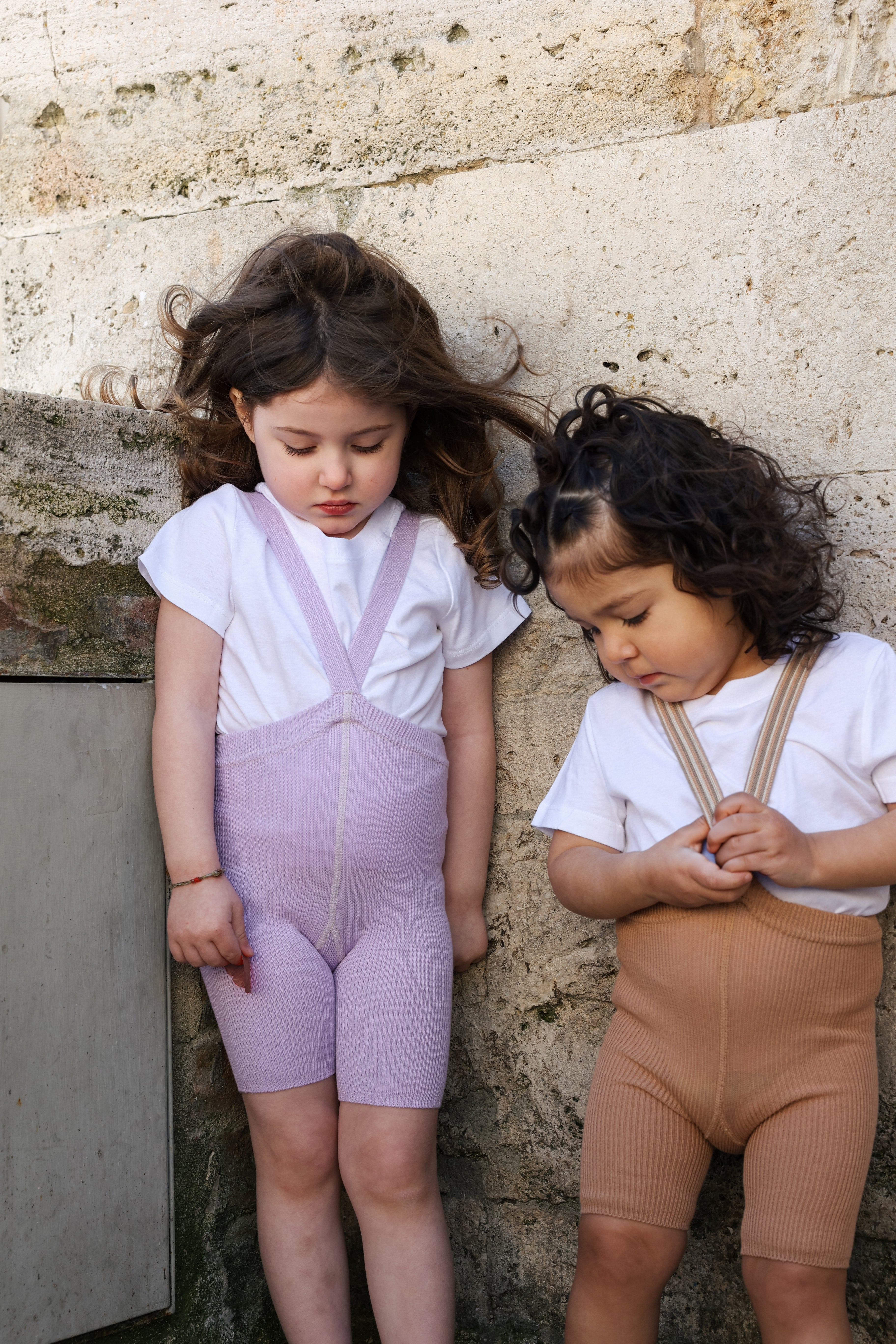 Shorty Light Brown Striped