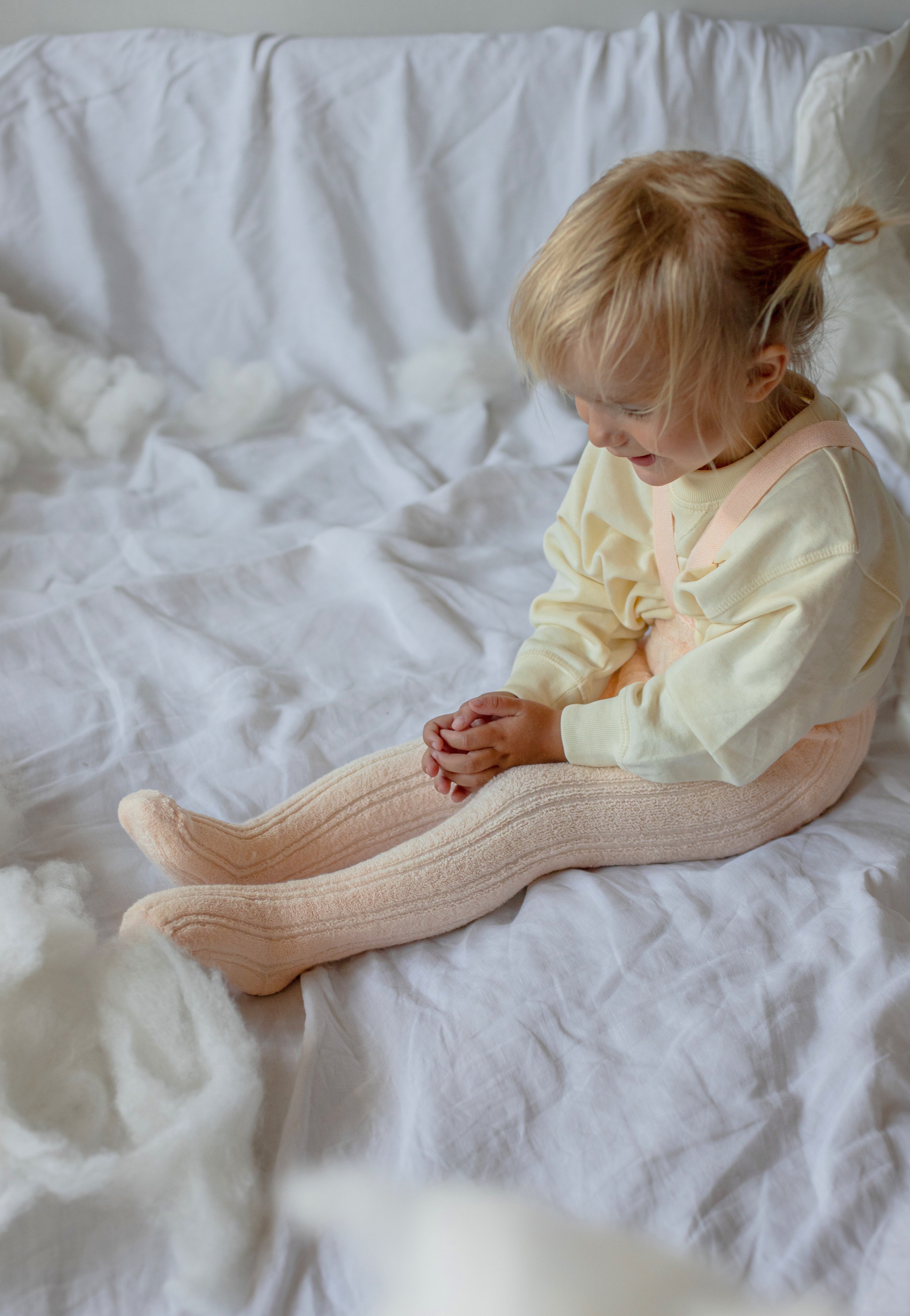Granny Teddy Silky Peach Footed