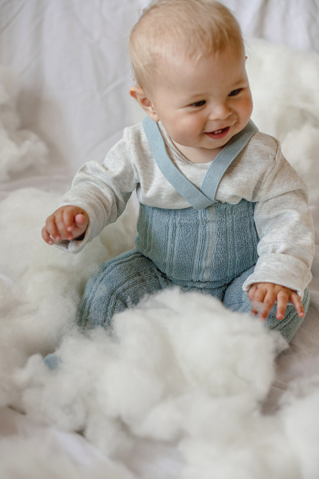 Granny Teddy Misty Blue Footed