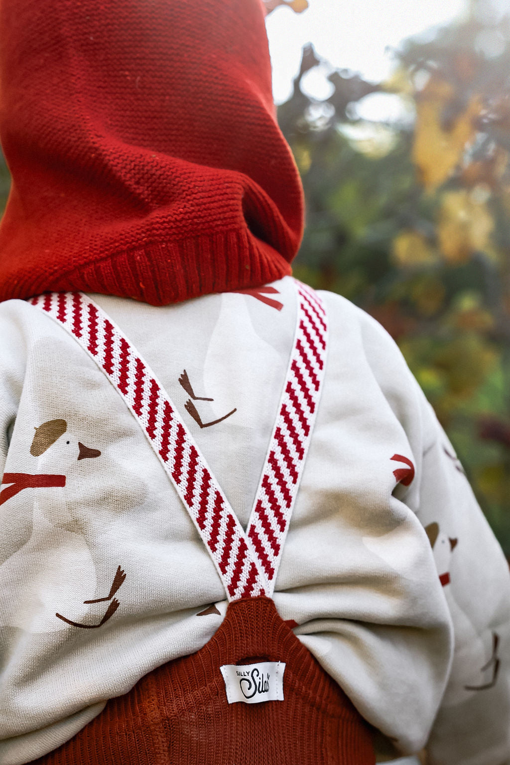 Footless Cinnamon Christmas Patterned