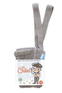 Granny Teddy Oyster Grey Footed
