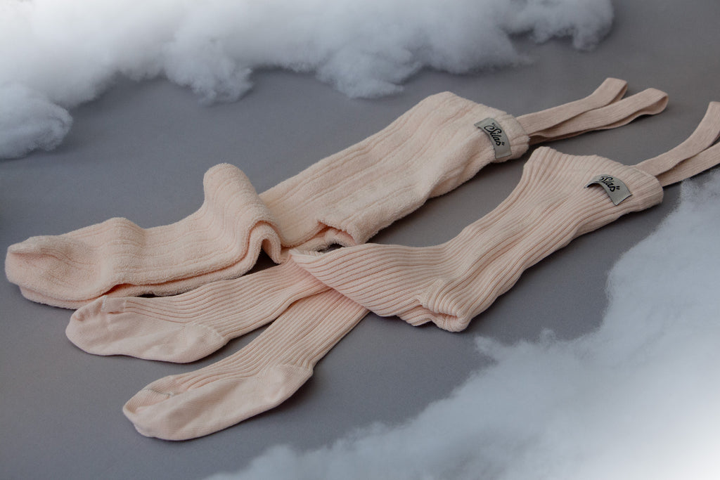 Granny Teddy Silky Peach Footed