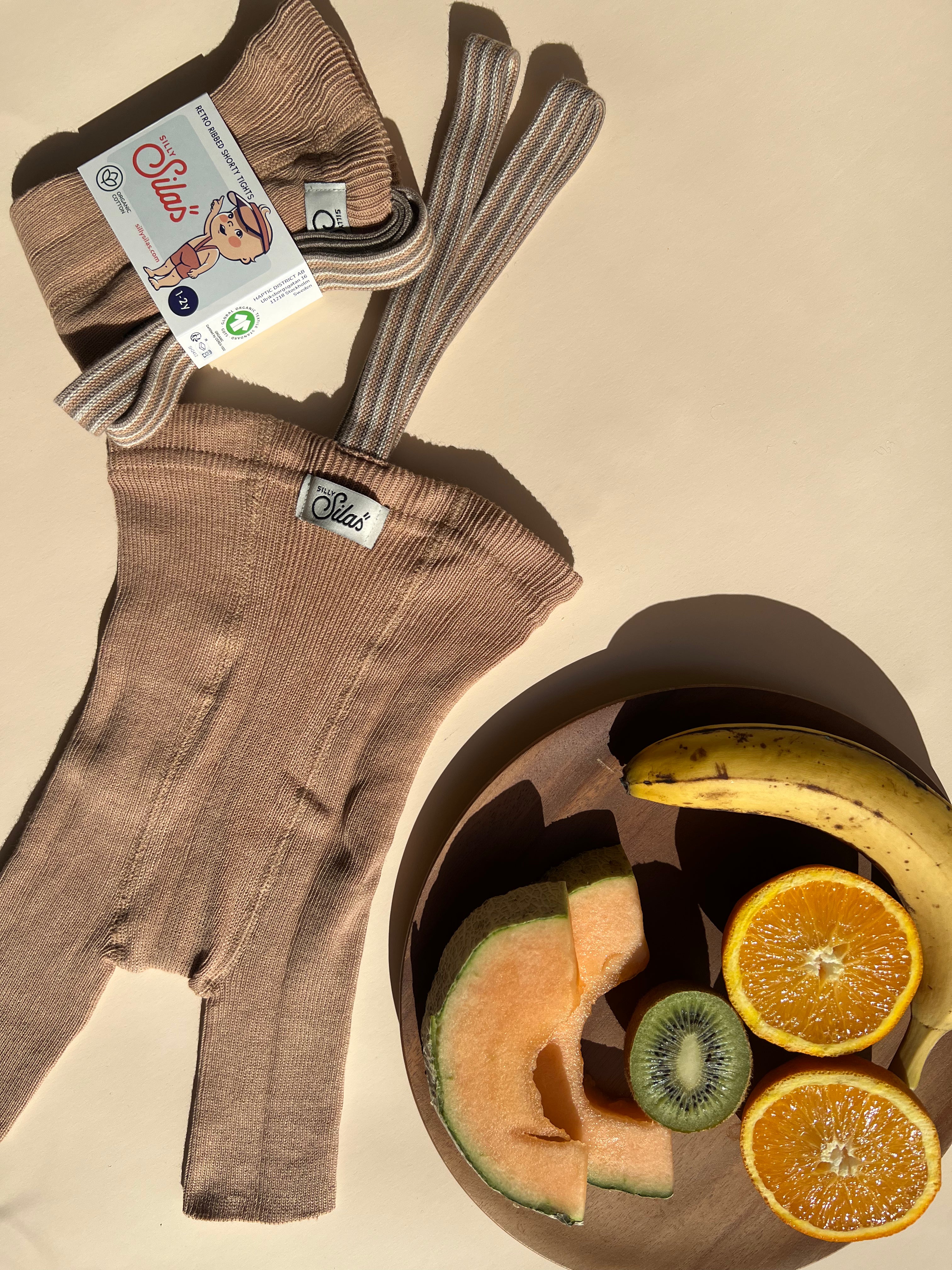 Shorty Light Brown Striped