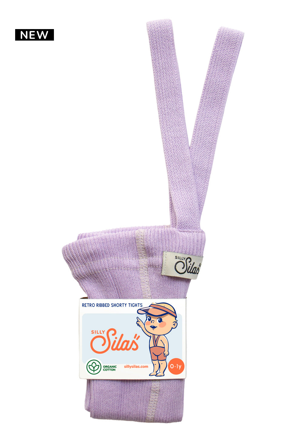 Shorty tights with braces I Lavender – Silly Silas