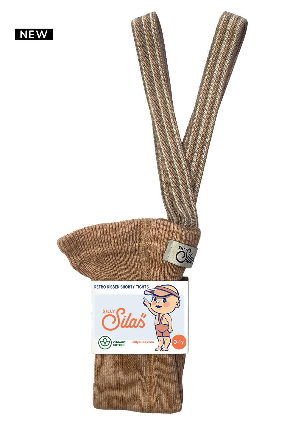 Shorty Light Brown Striped