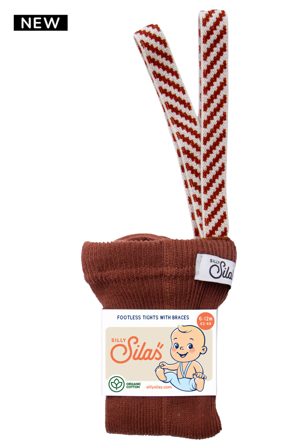 Footless Cinnamon Christmas Patterned