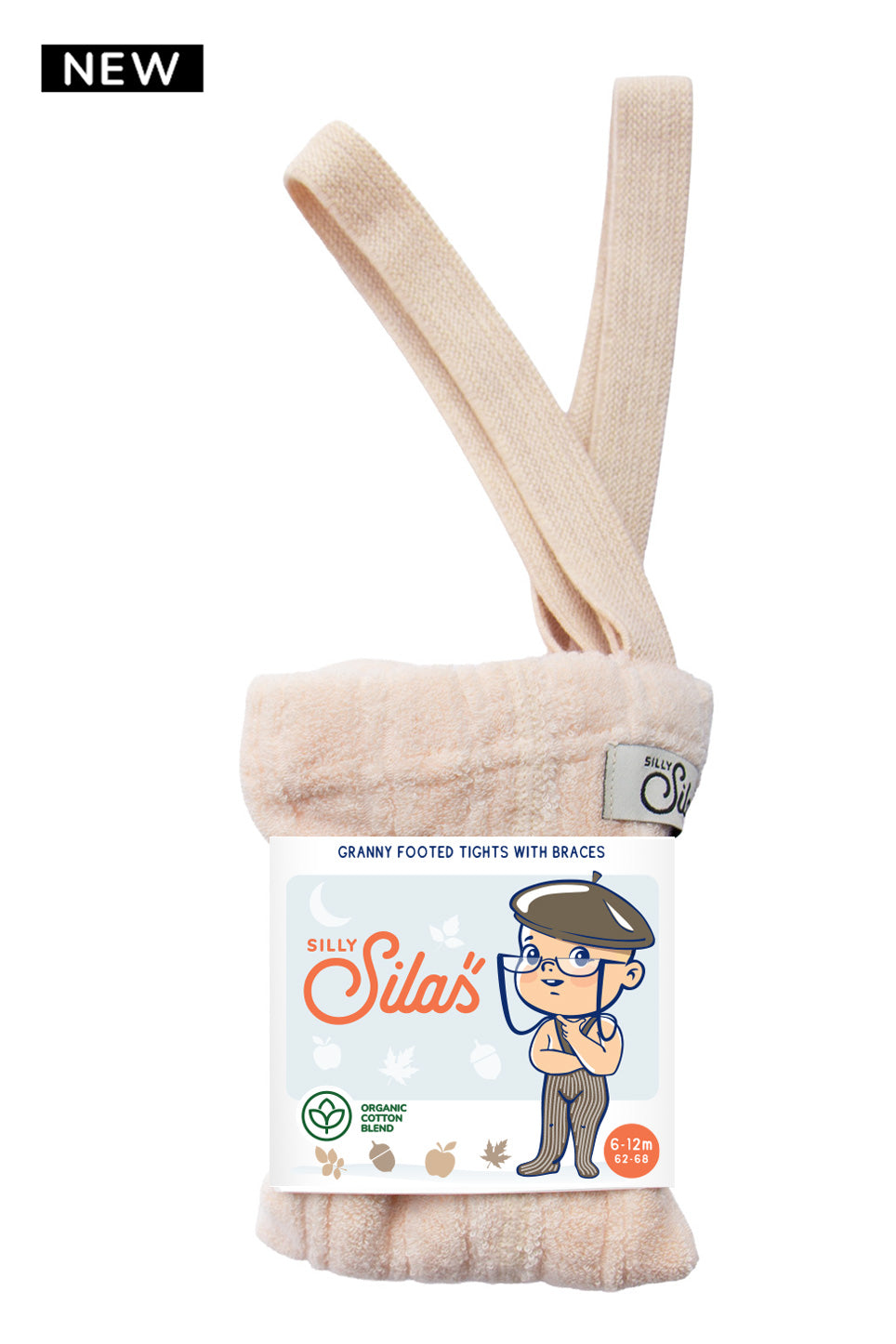 Granny Teddy Silky Peach Footed