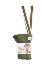 Shorty Olive Striped