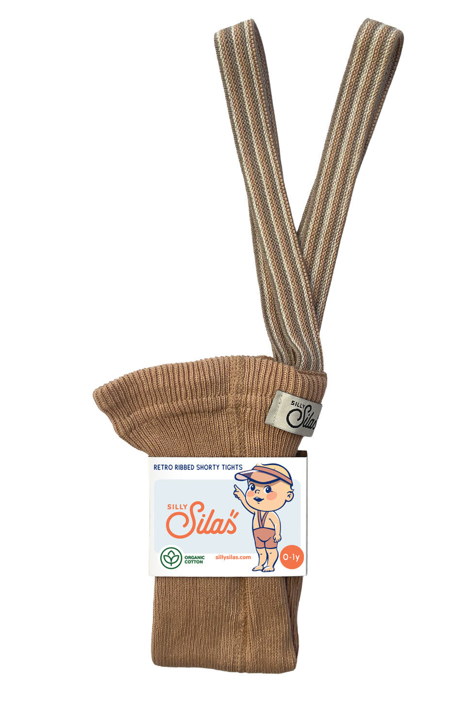 Shorty Light Brown Striped