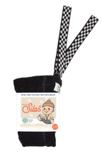 Teddy Classic Black Checked Footless