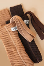 Wooly Cappuccino Merino Footless