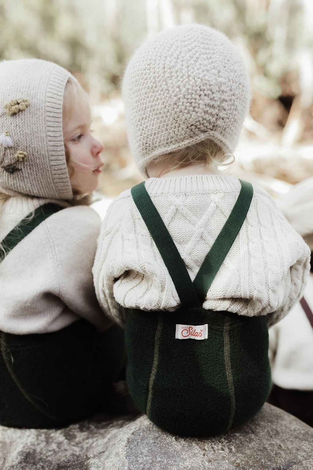 Teddy Dark Forest Green Footed