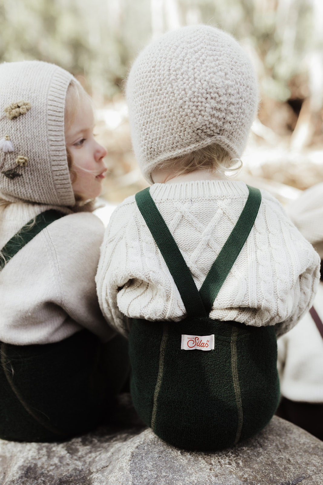 Teddy Dark Forest Green Footed