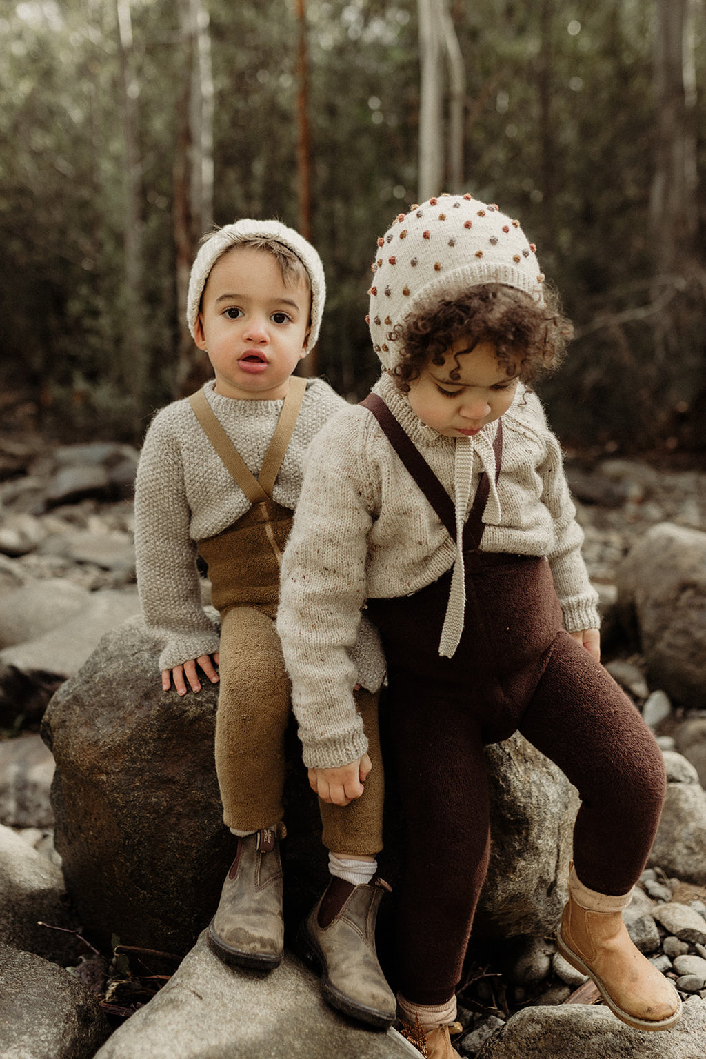 Teddy Chocolate Footless