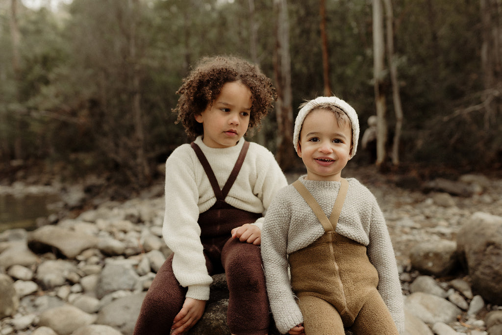 Teddy Acorn Brown Footless