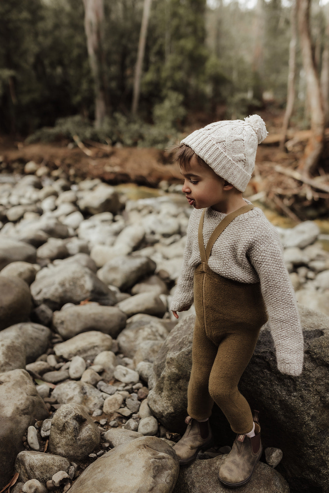 Teddy Acorn Brown Footless