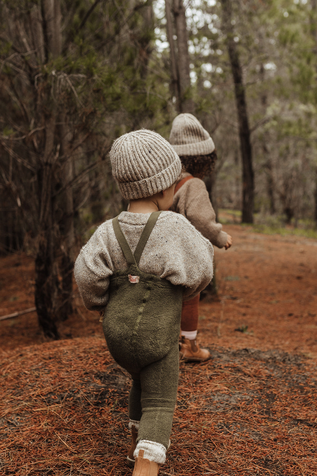 Teddy Warmy Olive Footless (6644462911573)