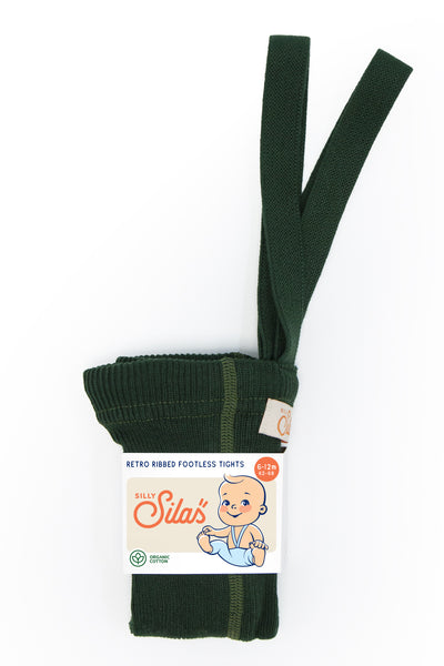 Footless Teddy Warmy tights with braces I Cinnamon – Silly Silas