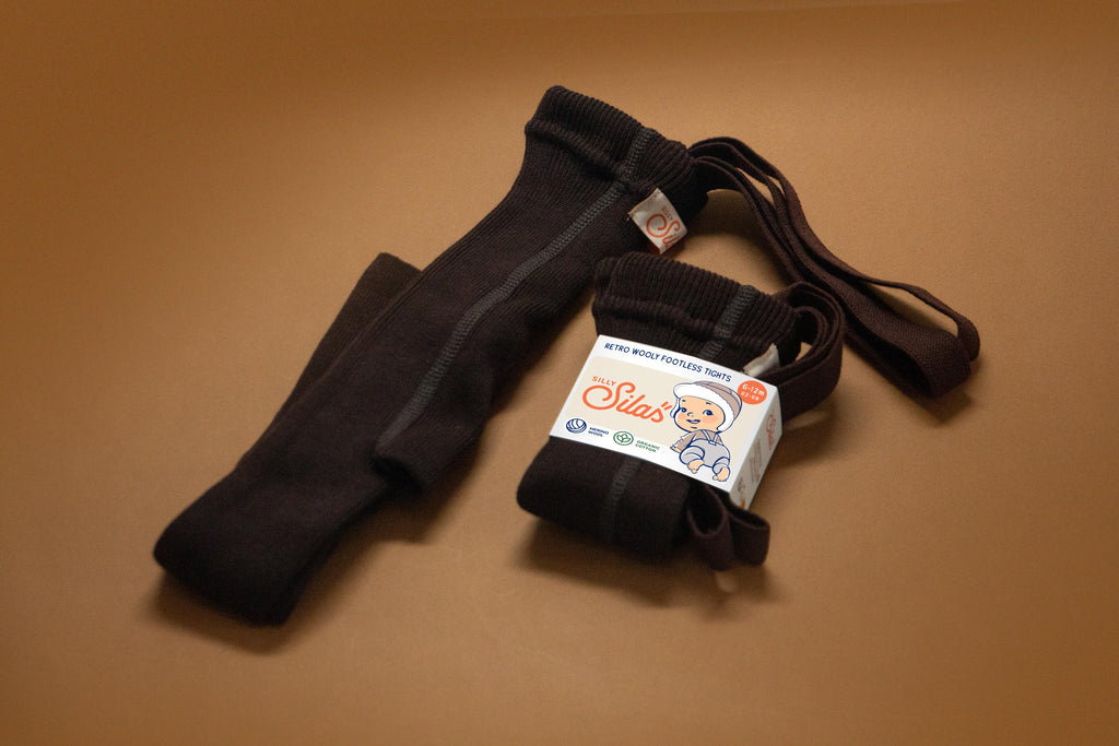 Wooly Espresso Footless