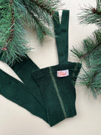 Teddy Dark Forest Green Footed