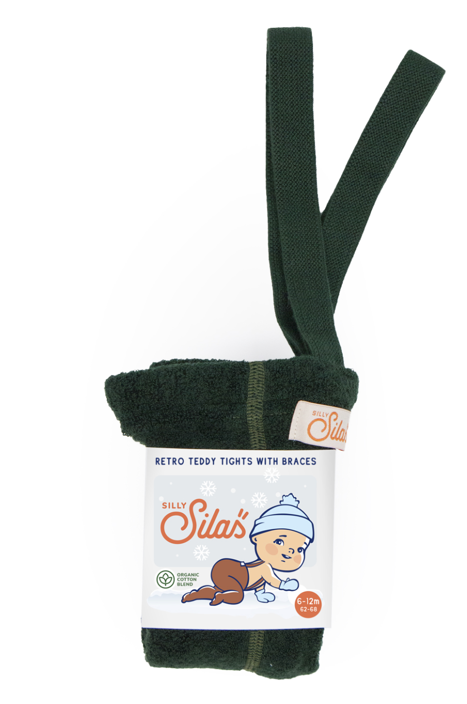 Teddy Dark Forest Green Footed