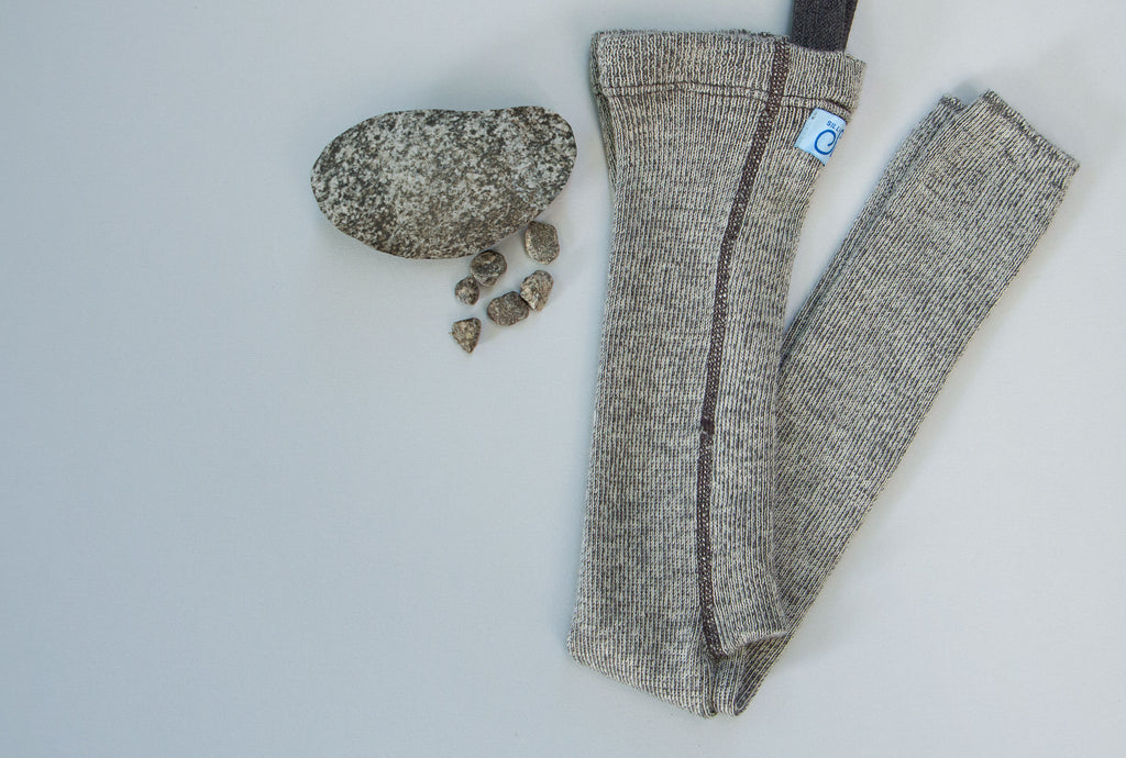 Wooly Granite Grey Footless